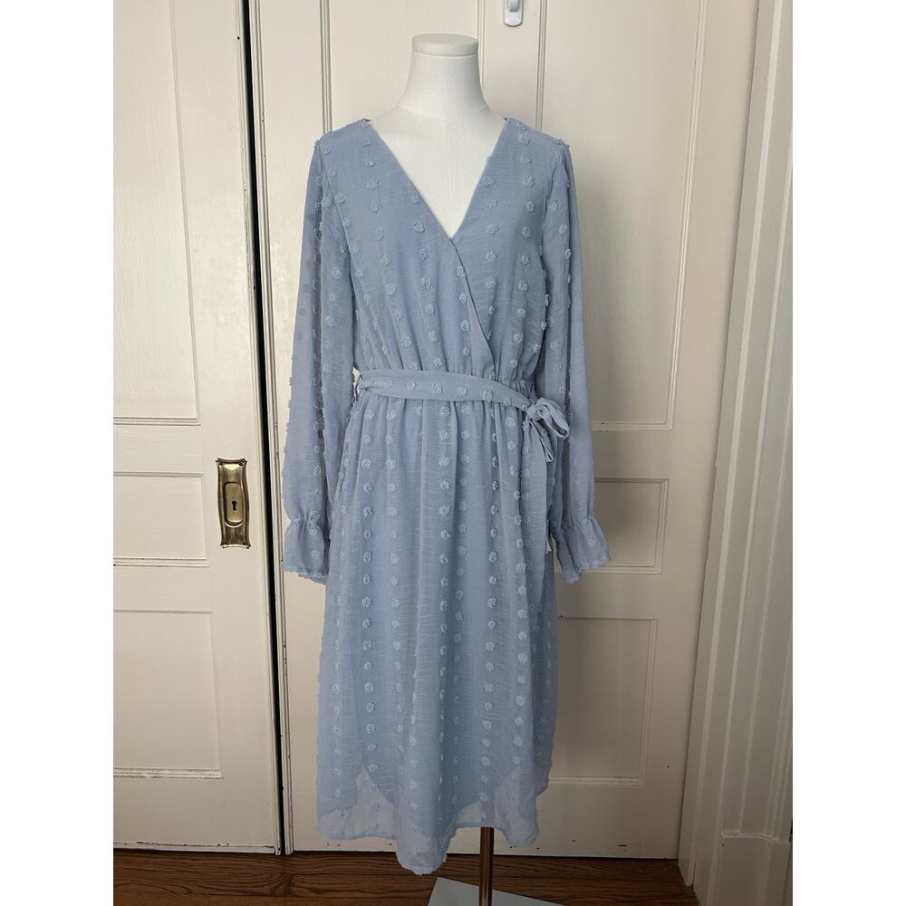 Baltic Born Light Blue Midi Dress